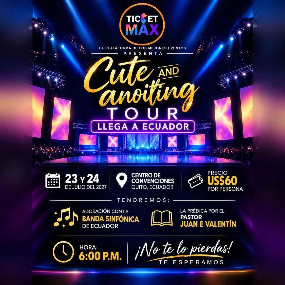 CUTE AND ANOITING TOUR: LLEGA A ECUADOR