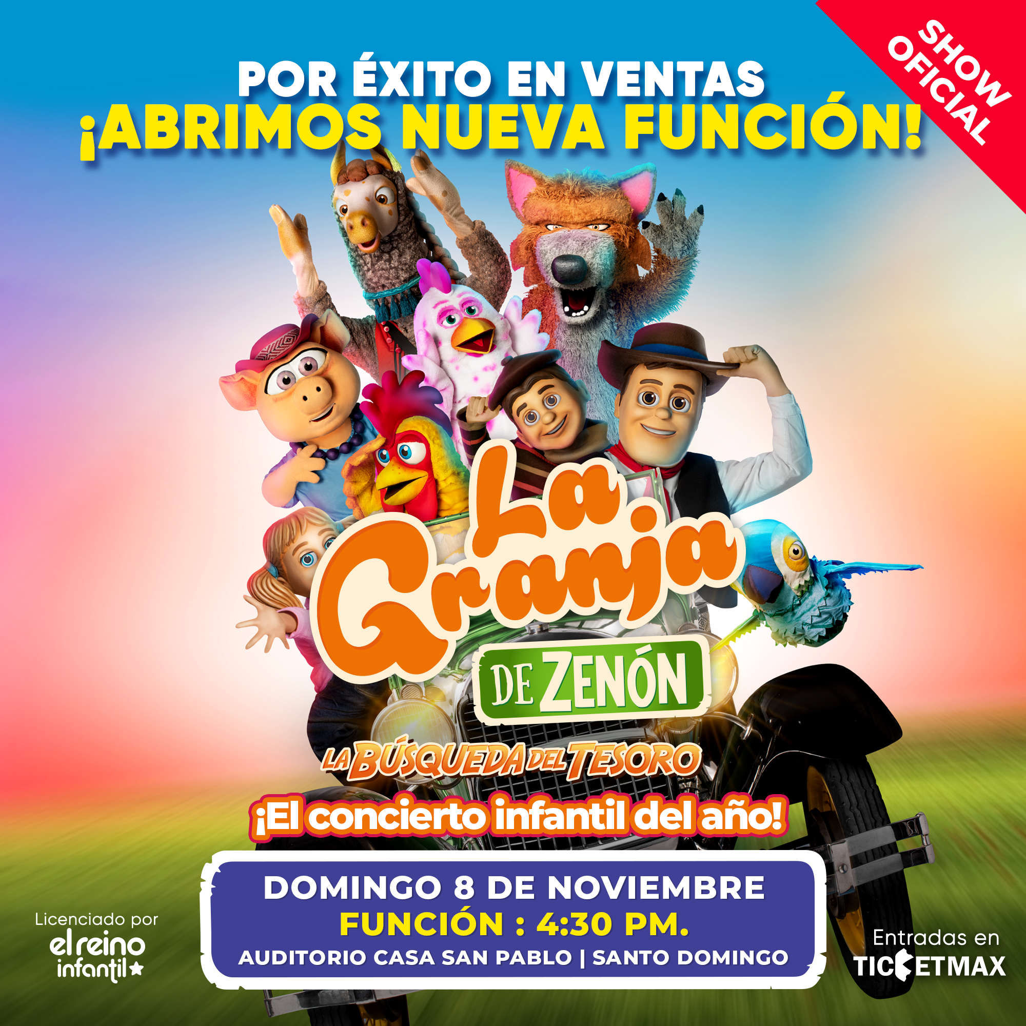 LA GRANJA DE ZENÓN: LA BUSQUEDA DEL TESORO