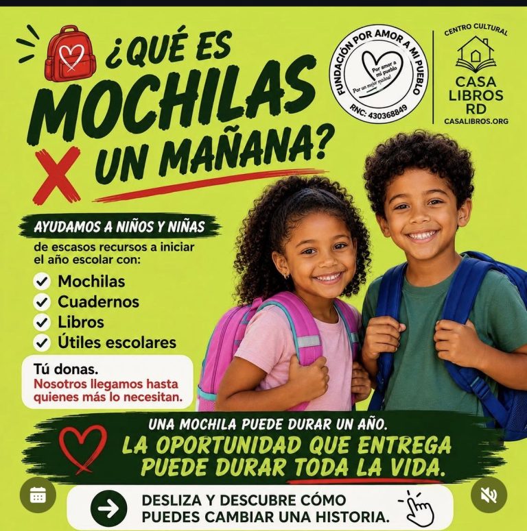 Mochilas por un mañana