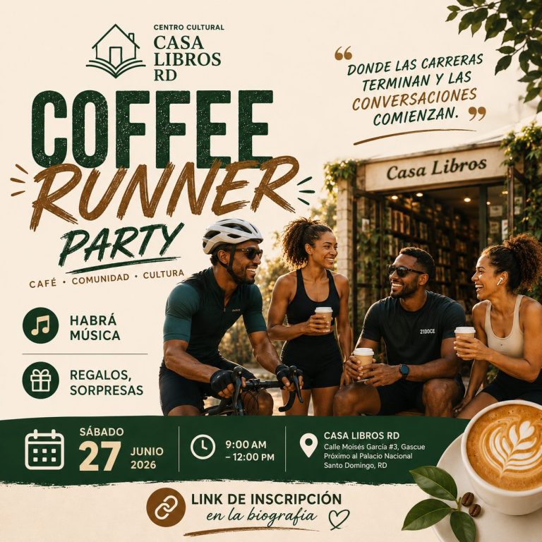 COFFEE RUNNER PARTY BY CASA LIBROS