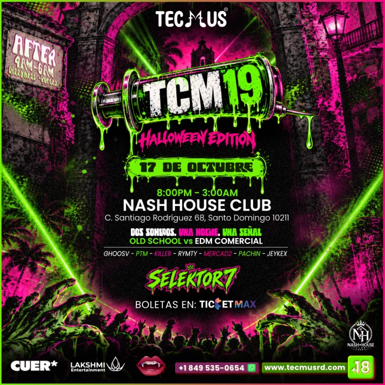 TCM19 HALOWEEN EDITION - OLD SCHOOL VS EDM