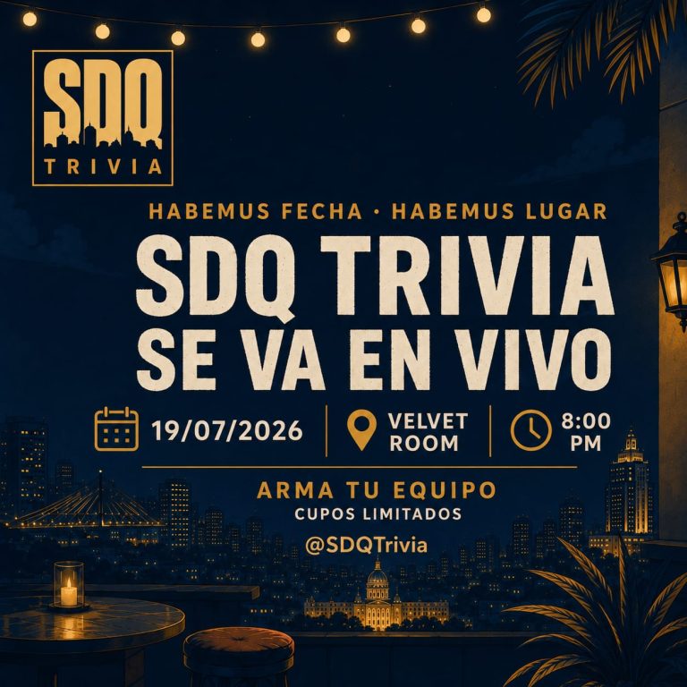 SDQ TRIVIA EN VELVET ROOM