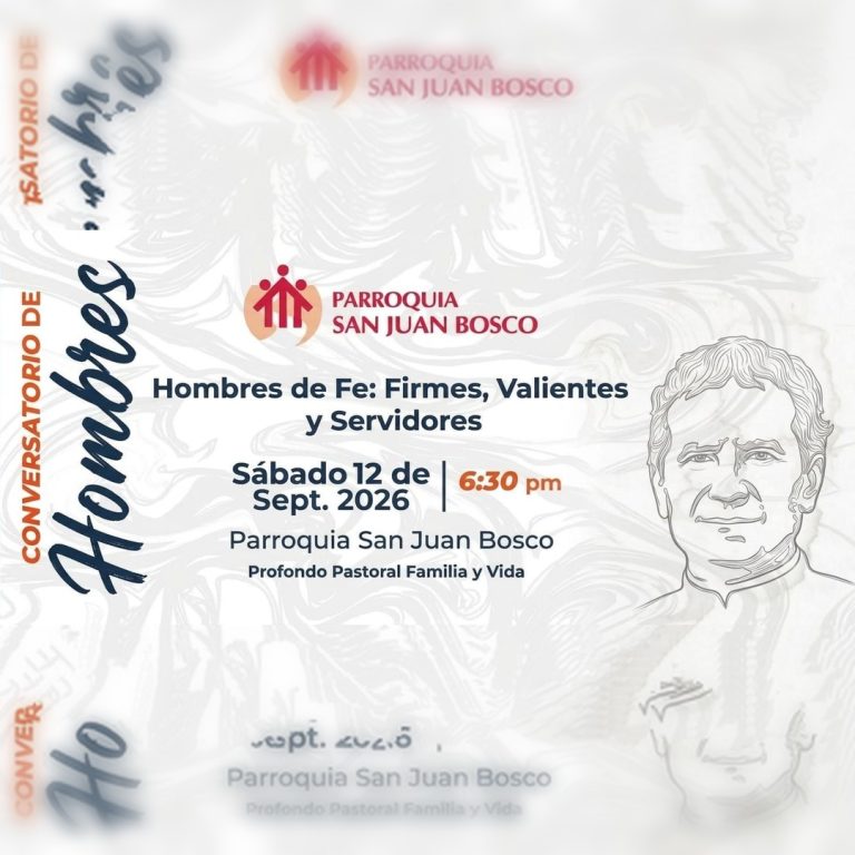Conversatorio Hombres de fe: Firmes, Valientes y Servidores
