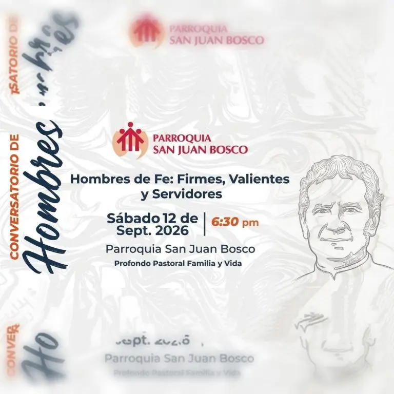 Conversatorio Hombres de fe: Firmes, Valientes y Servidores