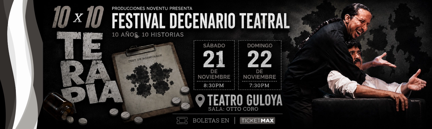 FDT 10X10 | TERAPIA | | 8:30 PM | Sábado 21 Noviembre 2026