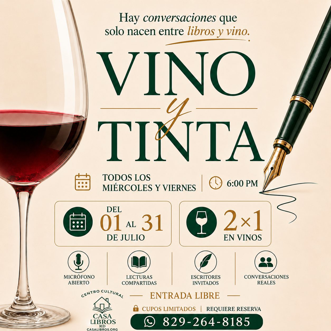 Vino & Tinta By Casa Libros