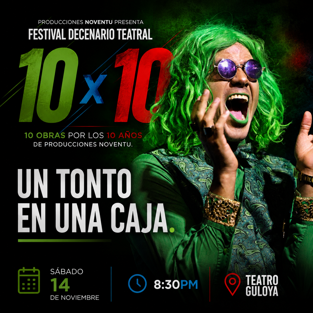 FDT 10X10 | UN TONTO EN UNA CAJA |