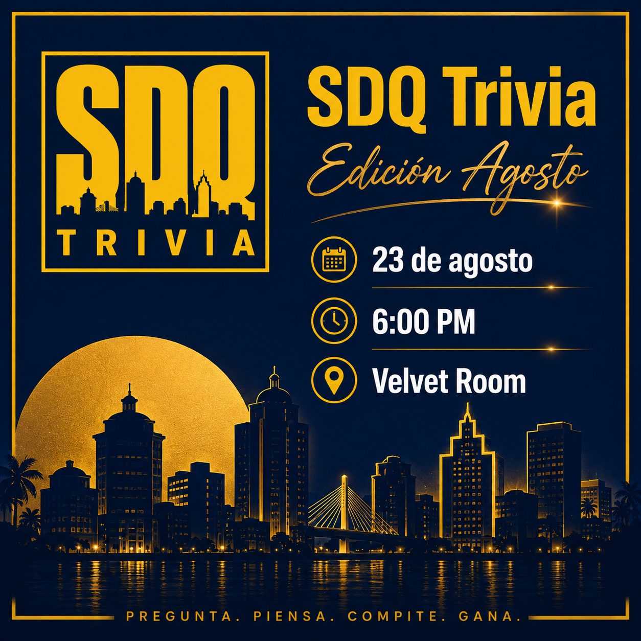 SDQ Trivia - Edición Agosto