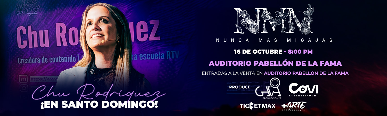 CHU RODRIGUEZ: NUNCA MAS MIGAJAS | 8:00 PM | Viernes 16 Octubre 2026