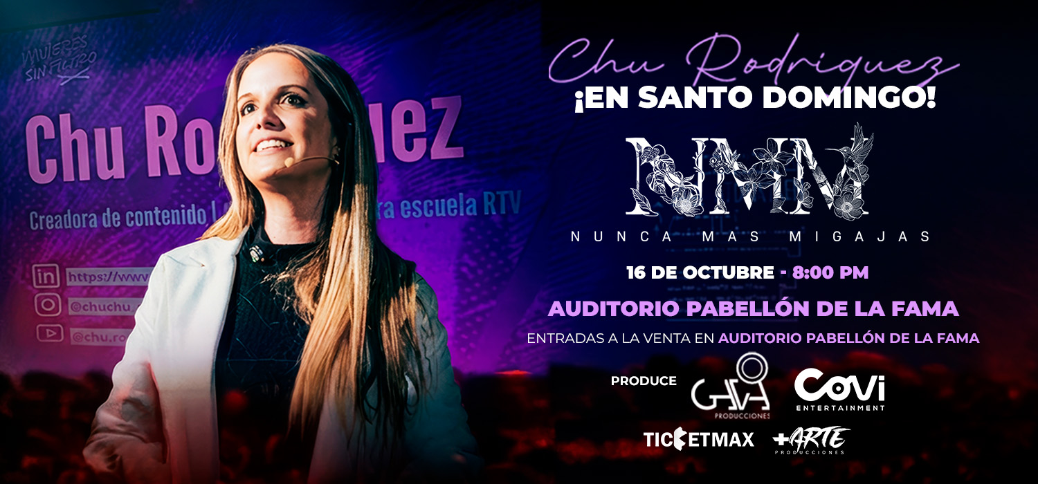 CHU RODRIGUEZ: NUNCA MAS MIGAJAS | 8:00 PM | Viernes 16 Octubre 2026