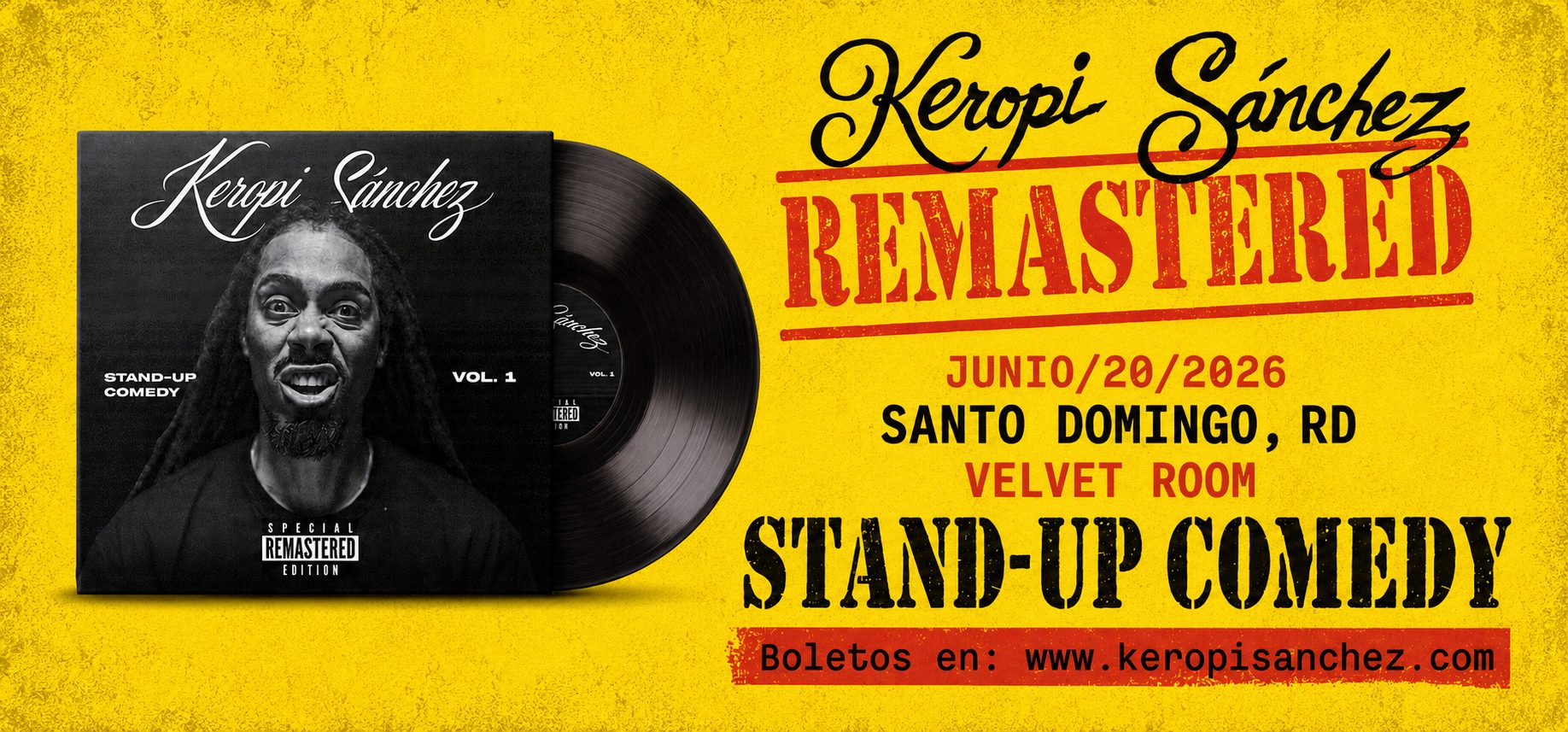 KEROPI SANCHEZ : REMASTERED | 10:00 PM | Sábado 20 Junio 2026