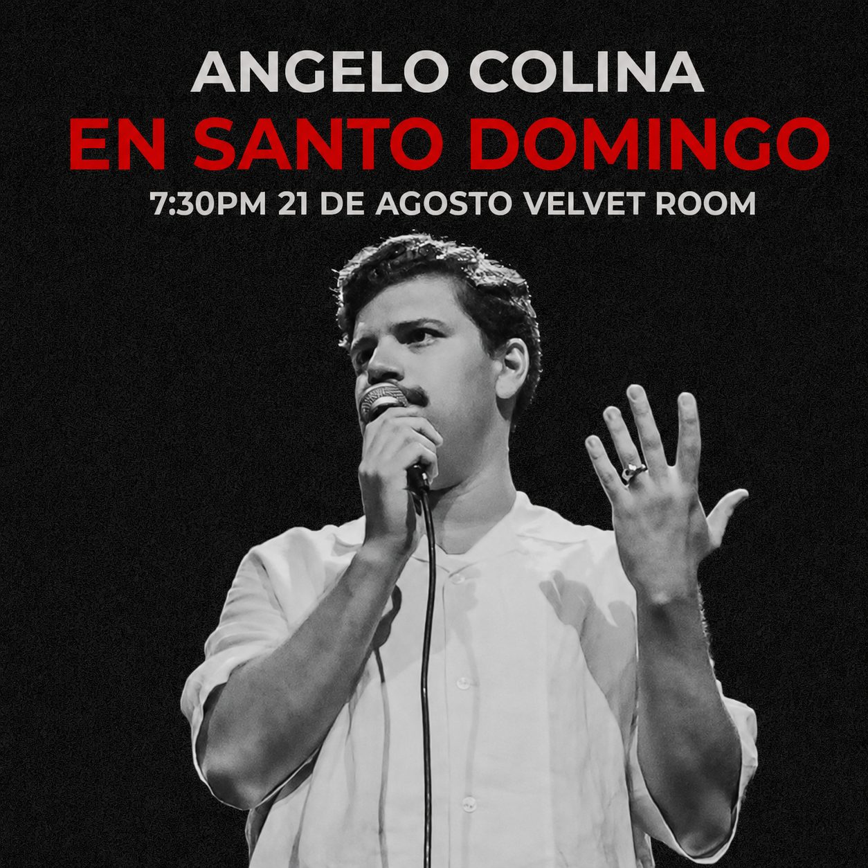 ANGELO COLINA EN SANTO DOMINGO