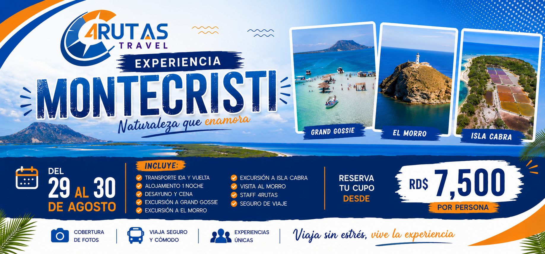 VIVE MONTECRISTI | 5:00 AM - 12:00 AM | Sábado 29 Agosto 2026