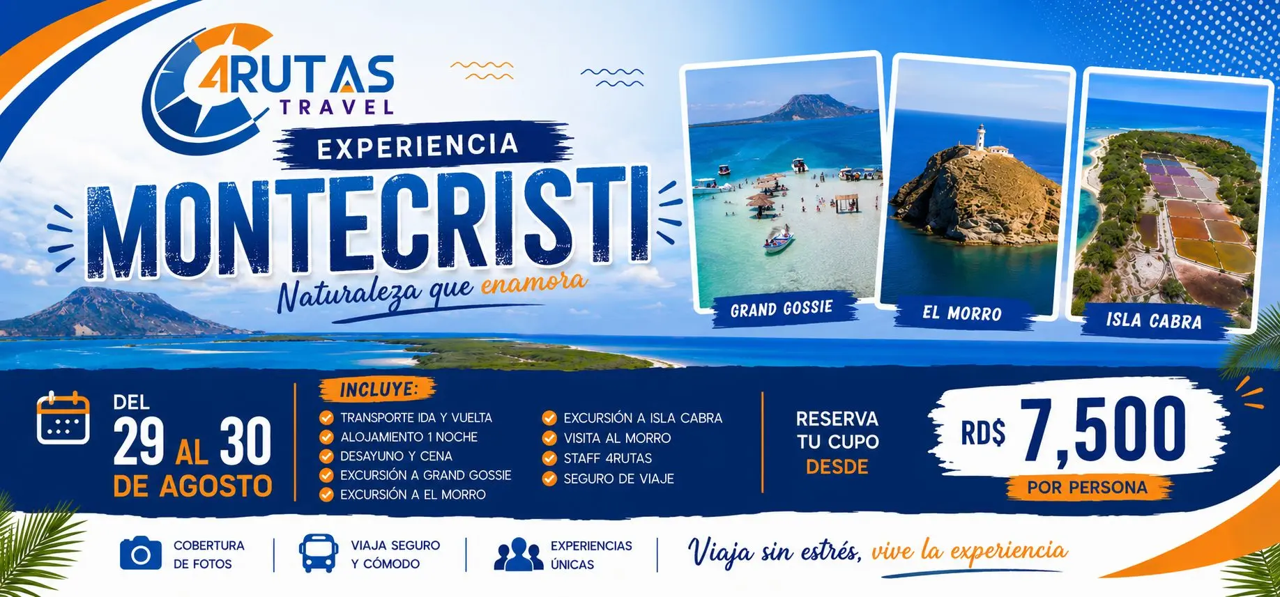VIVE MONTECRISTI | 5:00 AM - 12:00 AM | Sábado 29 Agosto 2026