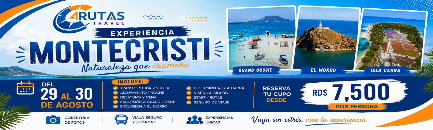 VIVE MONTECRISTI | 5:00 AM - 12:00 AM | Sábado 29 Agosto 2026
