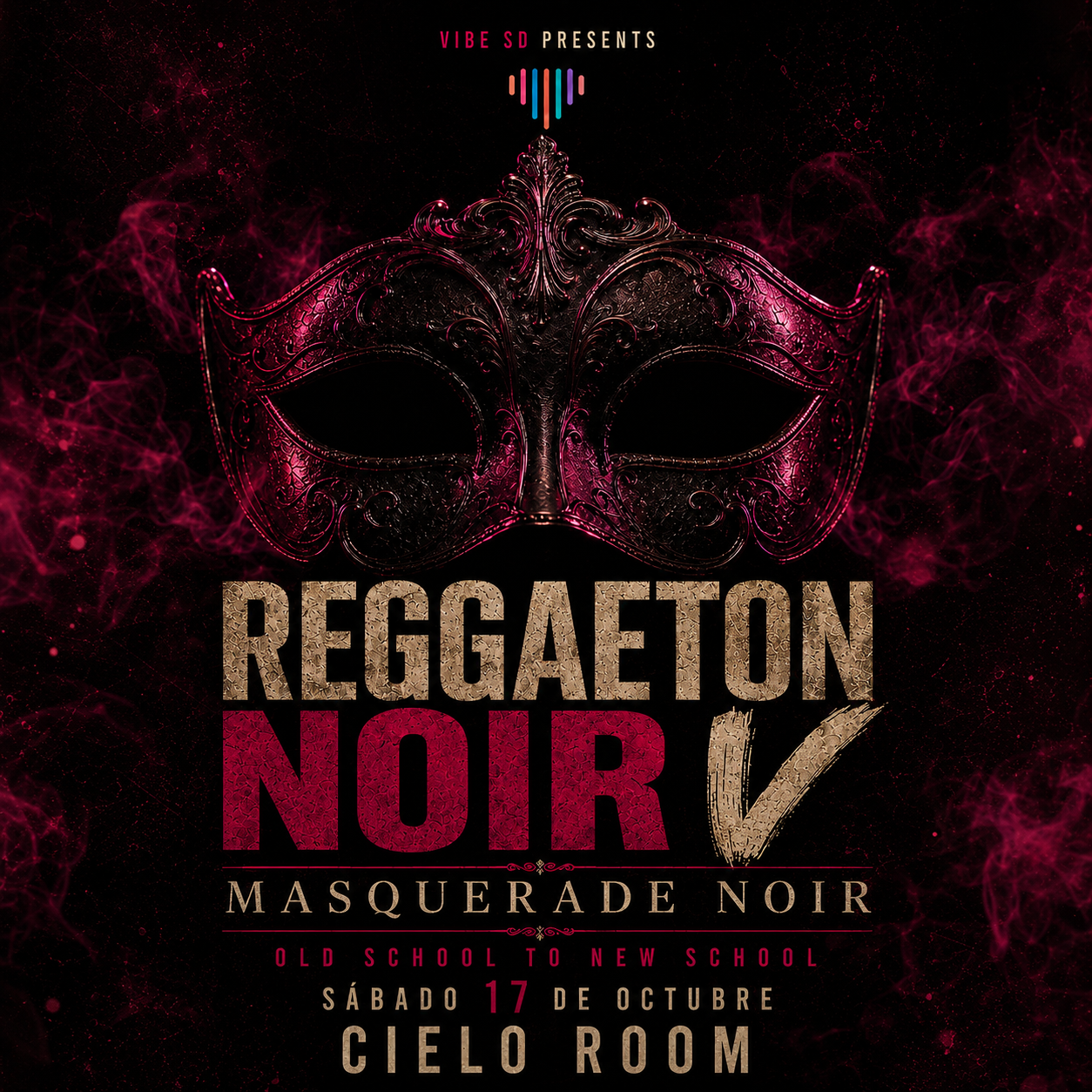 Reggaeton Noir V: Masquerade Noir