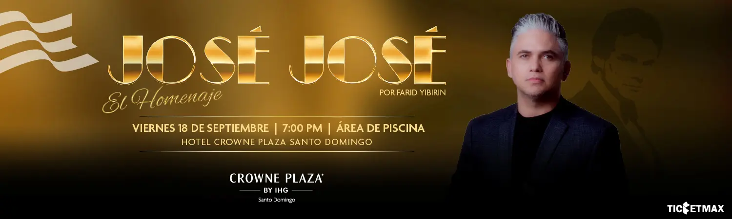 José José, El Homenaje | 7:00 PM | Viernes 18 Septiembre 2026