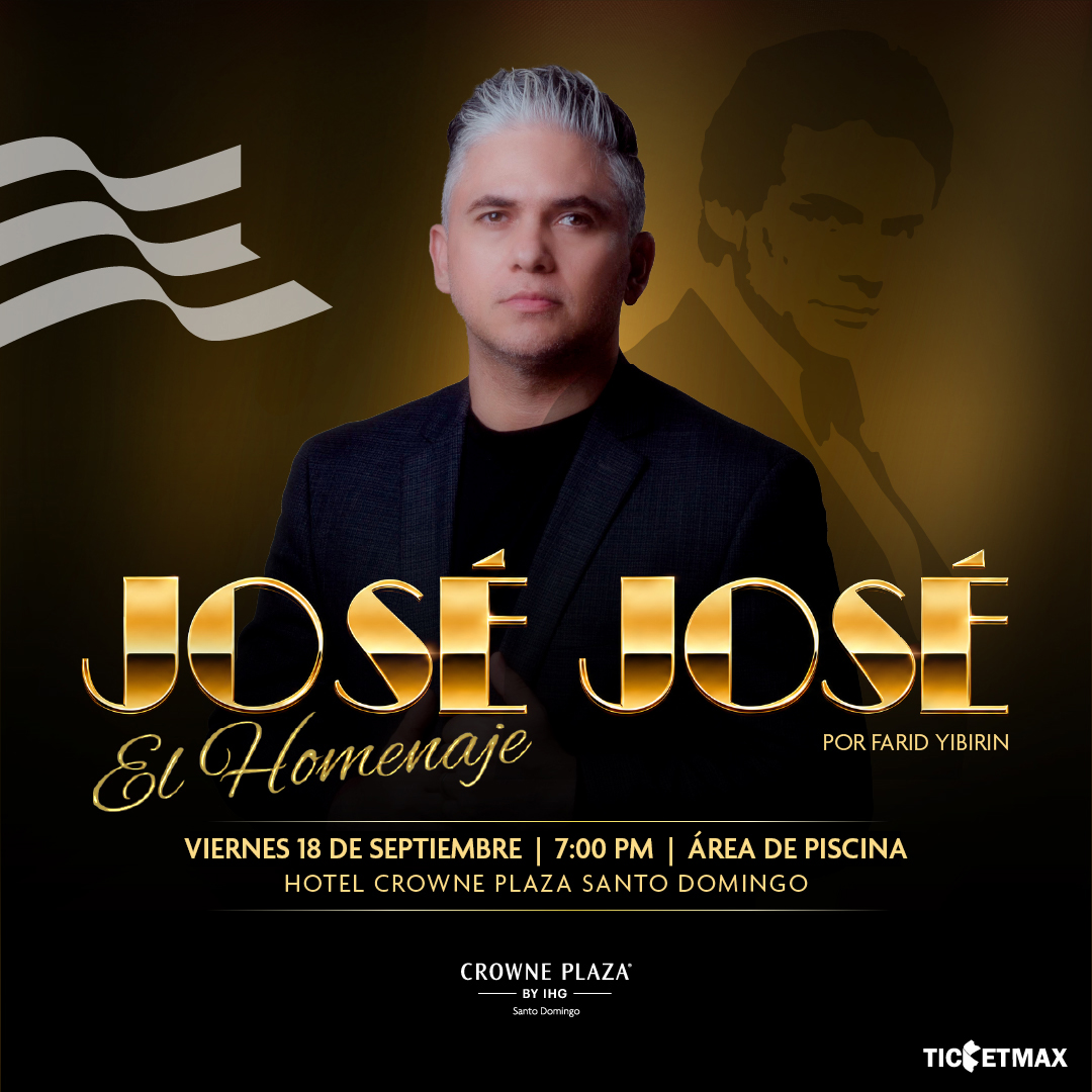 José José, El Homenaje | 7:00 PM | Viernes 18 Septiembre 2026