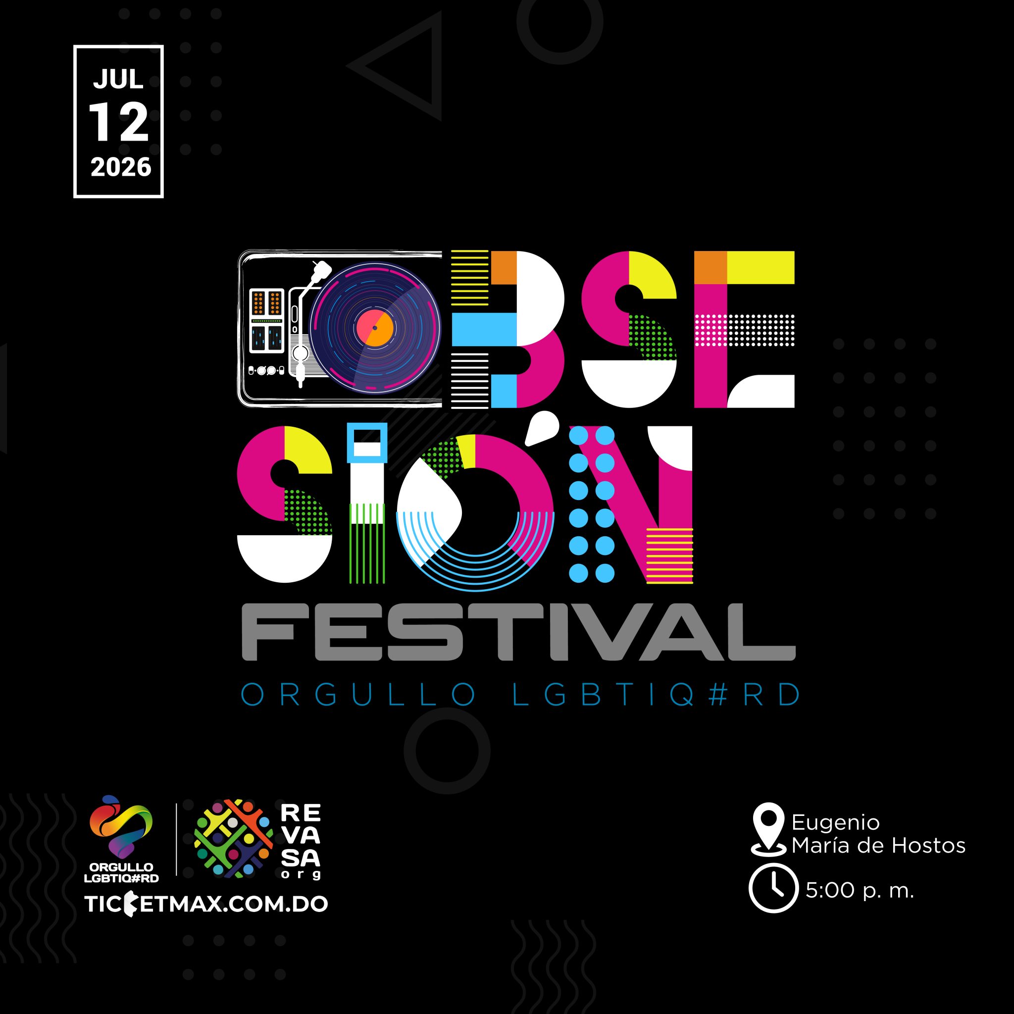 Obsesión: Festival del Orgullo LGBTIQ#RD 2026