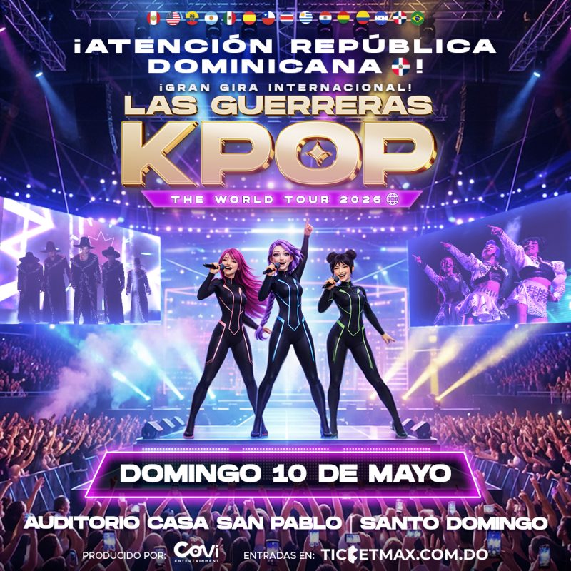 Las Guerreras KPOP: The World Tour | 7:30 PM | Domingo 10 Mayo 2026