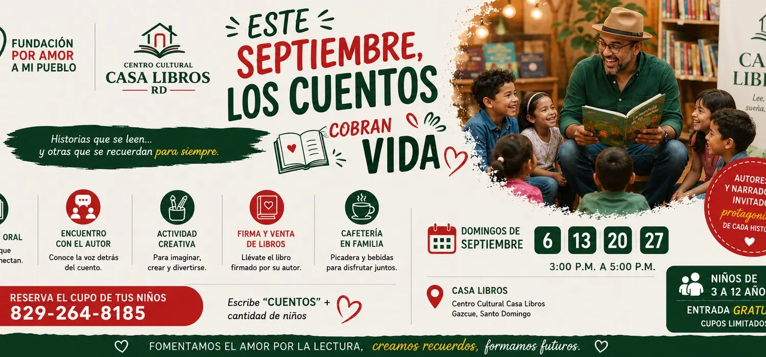 Domingos de recuerdos para siempre | 3:00 PM - 5:00 PM | Domingo 20 Septiembre 2026