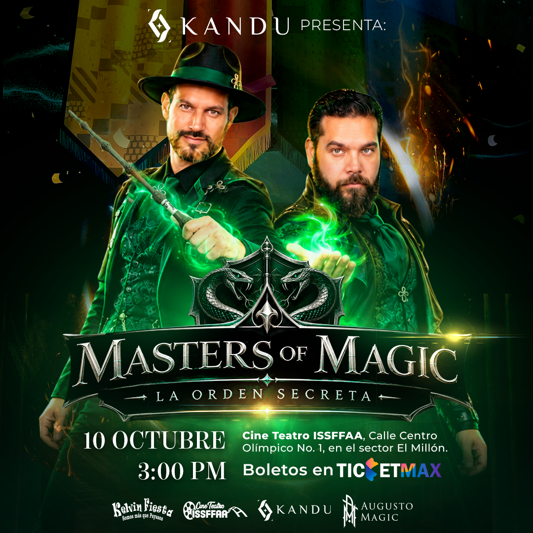 Másters of Magic ( La orden secreta ) | 3:00 PM | Sábado 10 Octubre 2026