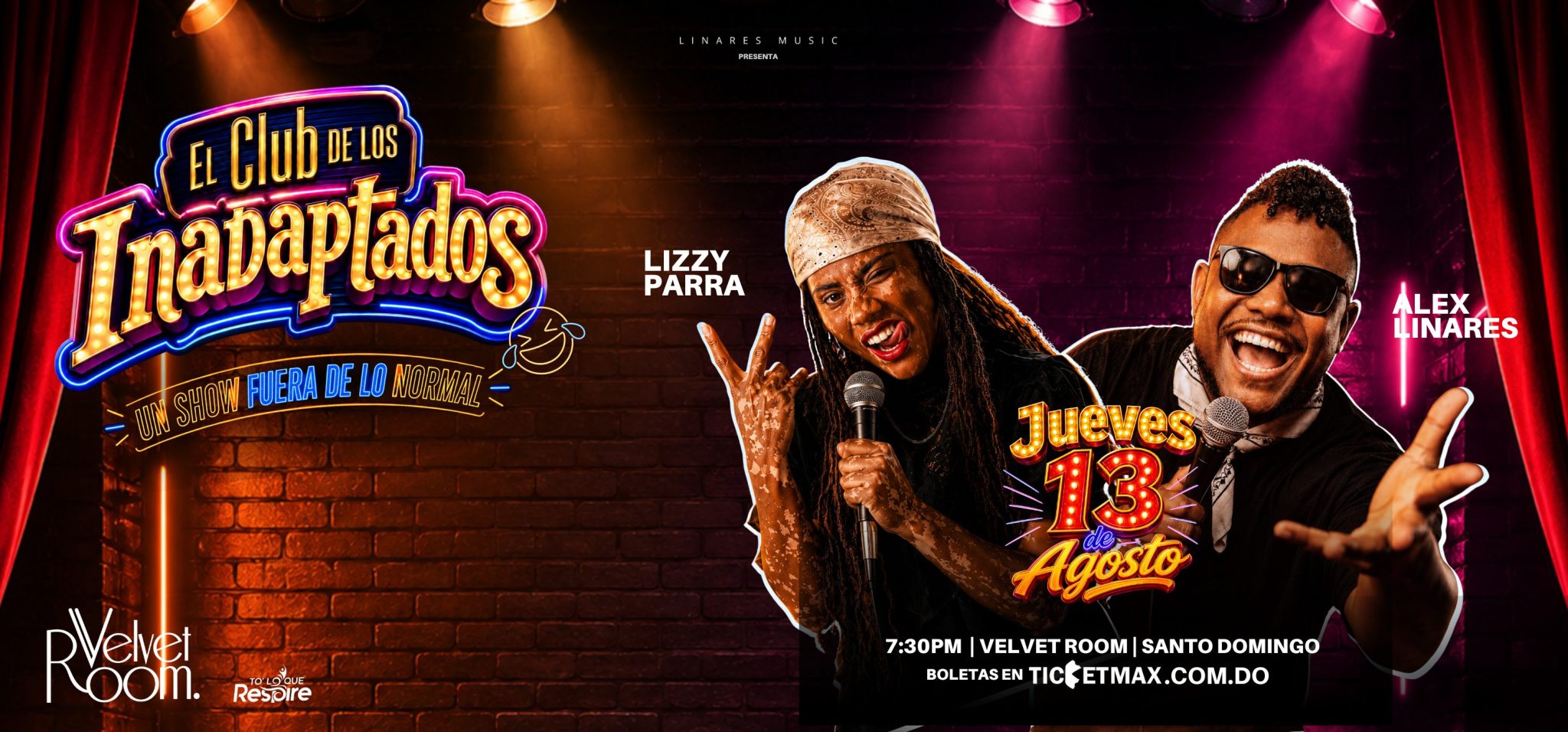 El Club de los Inadaptados | 7:30 PM | Jueves 13 Agosto 2026