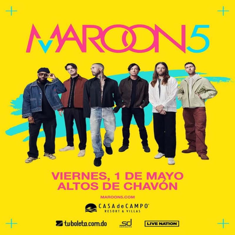 TRASLADO MAROON 5 | 2:30 PM | Viernes 1 Mayo 2026