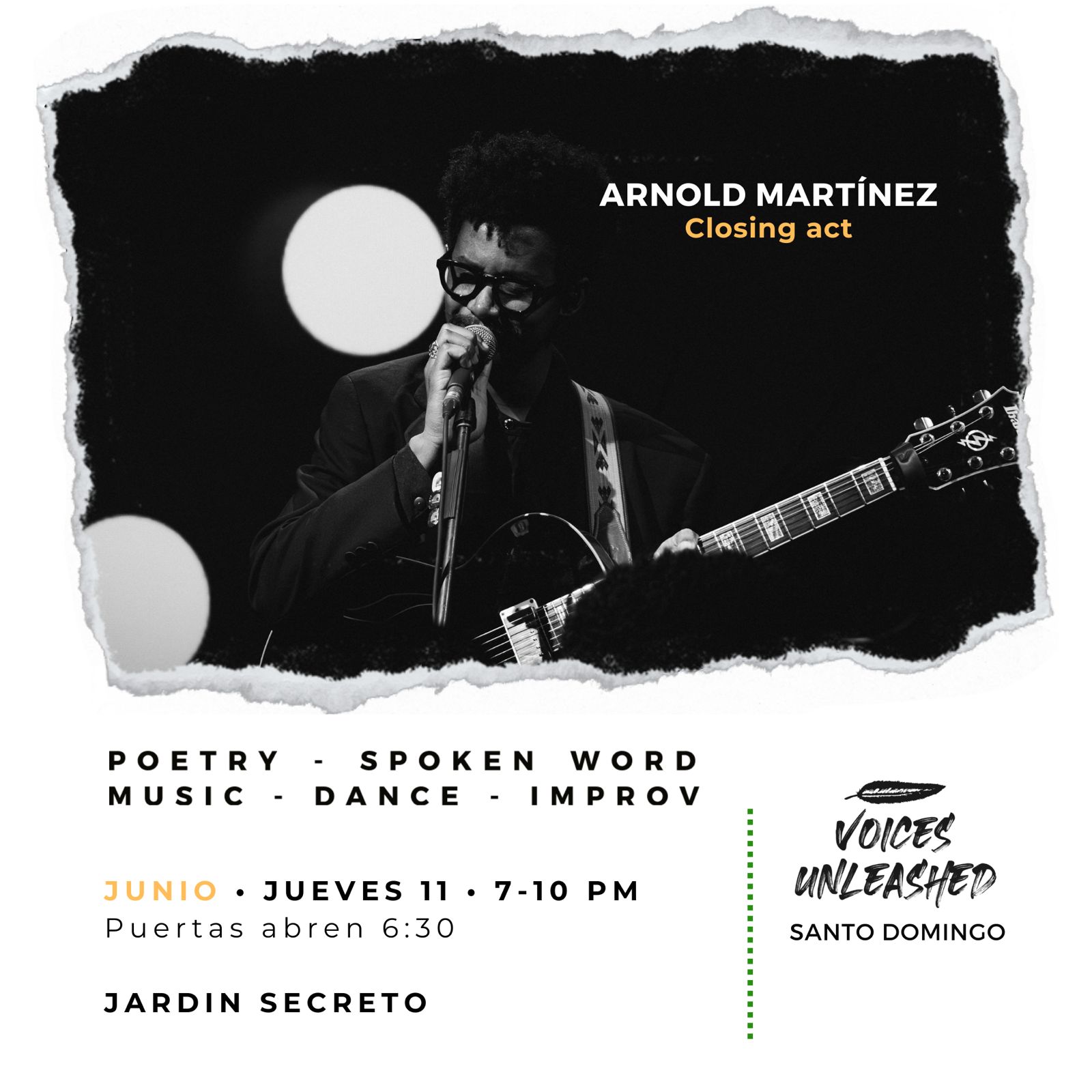 Voices Unleashed Santo Domingo: Arnold Martínez