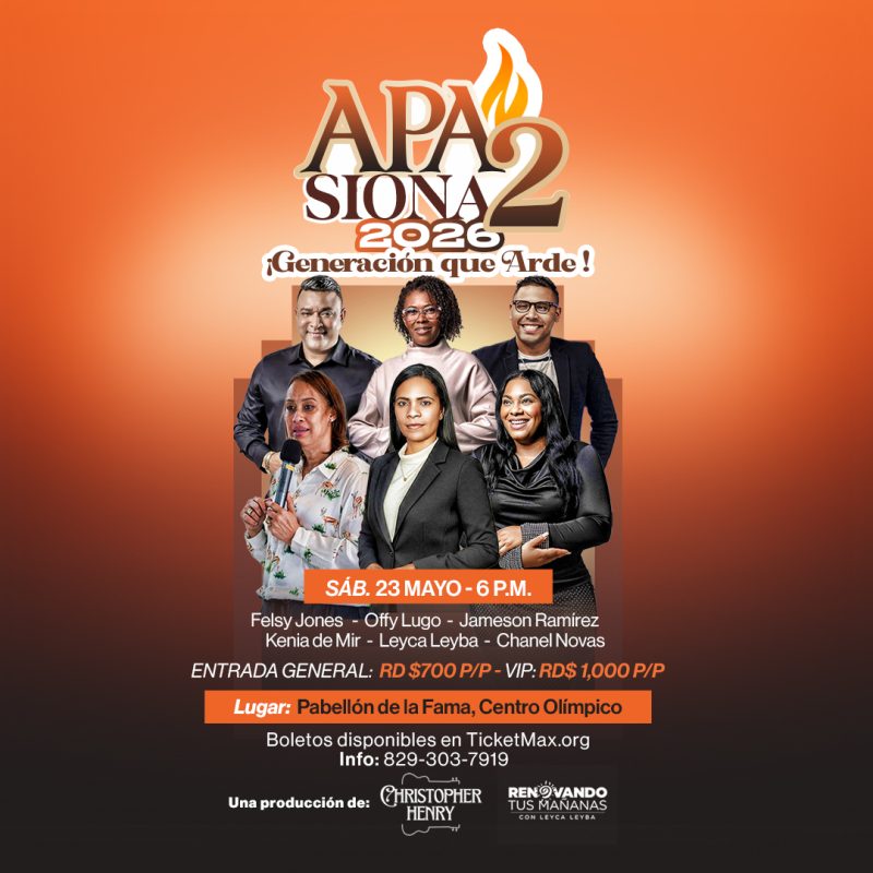 Apasionados 2026 | 6:00 PM | Sábado 23 Mayo 2026